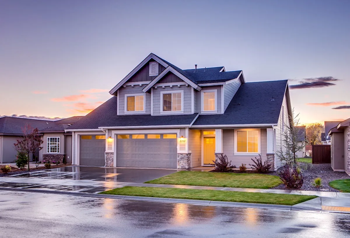 Well-maintained residential asphalt shingle roof